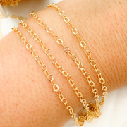 567GF. 14K Gold Filled Bar Chain